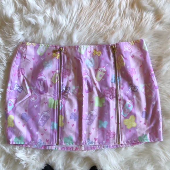 NWOT Kawaii Harajuku Pastel Goth. Anime Yamikawa Plus size mini skirt - Picture 2 of 8